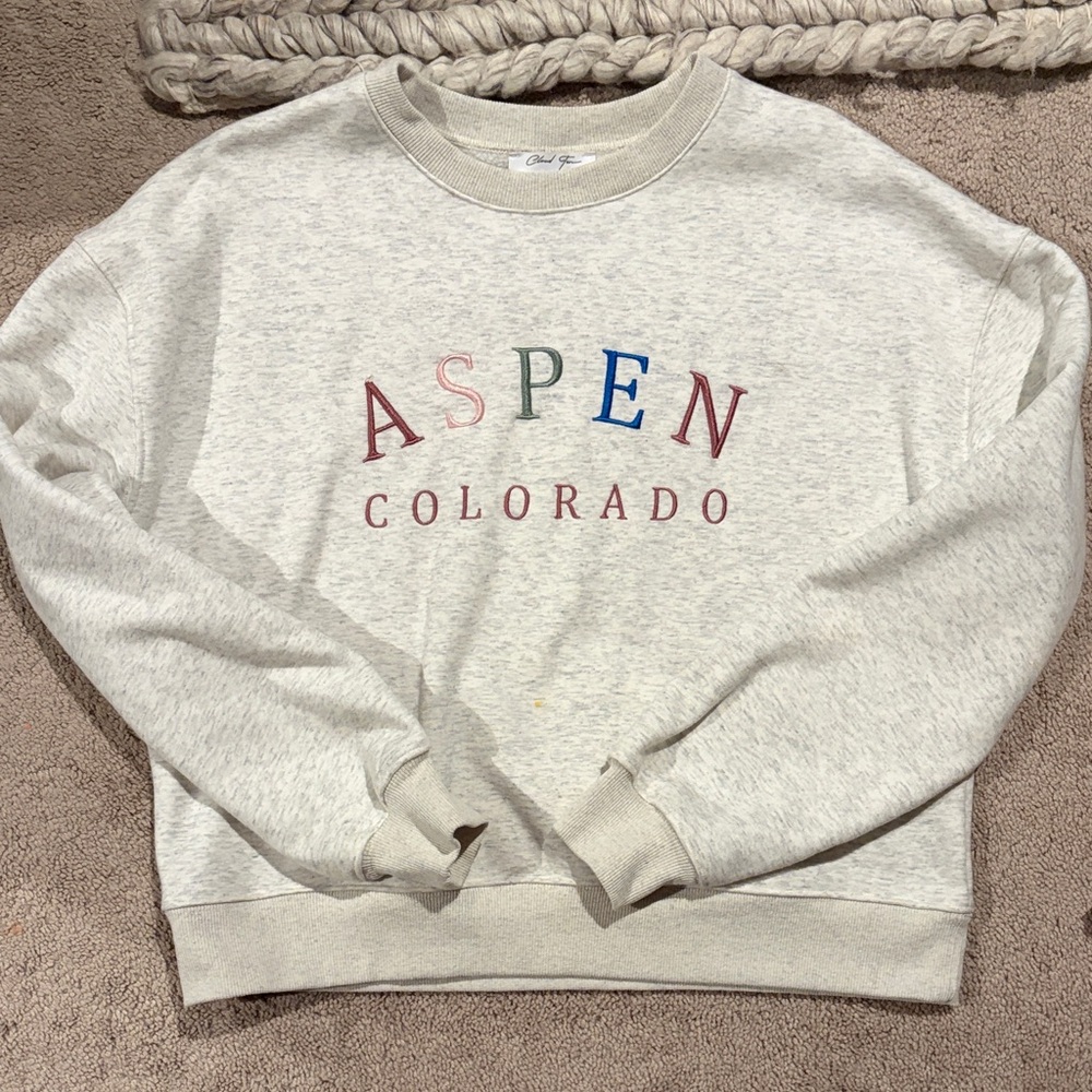 Aspen Colorado Gray Sweatshirt